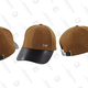 Deets Fashion Leather & Cashmere Baseball Cap | $19 | Daily Steals | Use code KJCAP